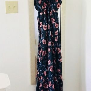 Floral maxi dress